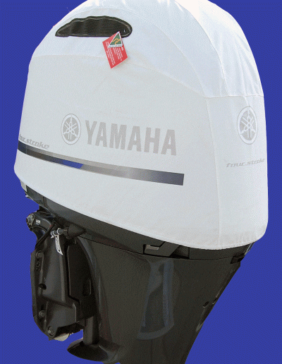 Yamaha vented Splash cover in white