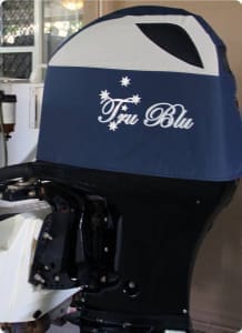 Mercury 115 EFi Vented outboard Splash cover.  #AustralianMade