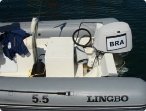Honda BF30 Vented outboard Splash cover. #AustralianMade