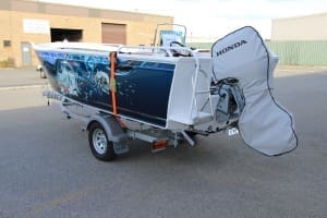 Honda BF90 full storage cover.