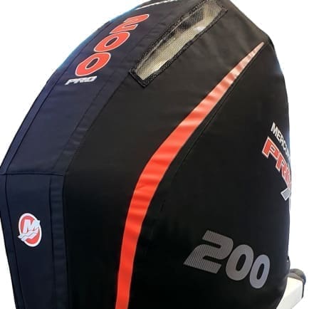 Mercury 200hp ProXS V8 vented Splash outboard cover