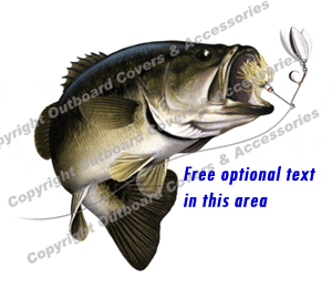 Large Mouth Bass with Text