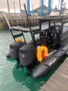 Suzuki DF200 Vented outboard Splash cover. 