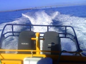 DF300 Suzuki Vented outboard Splash cover.