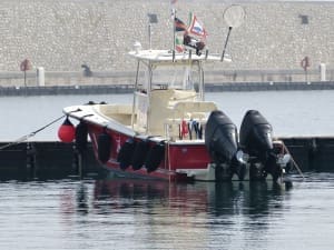 Suzuki DF200 Vented outboard Splash covers pair.