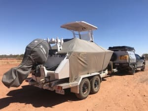 Yamaha F100 Full storage and towing cover.