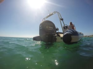 Yamaha 200 HPDi  Official vented outboard Splash cover.  